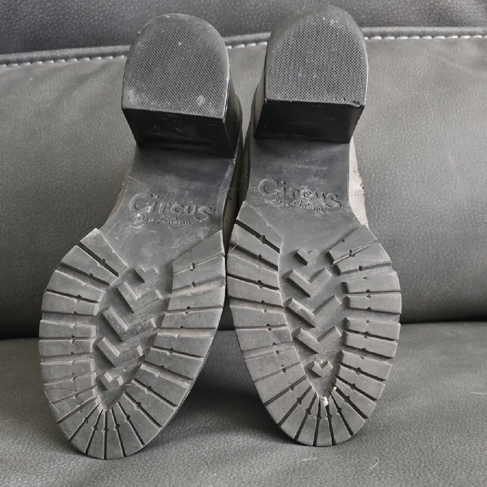 Circus by Sam Edelman Charcoal Heeled Boots - Picture 6 of 11